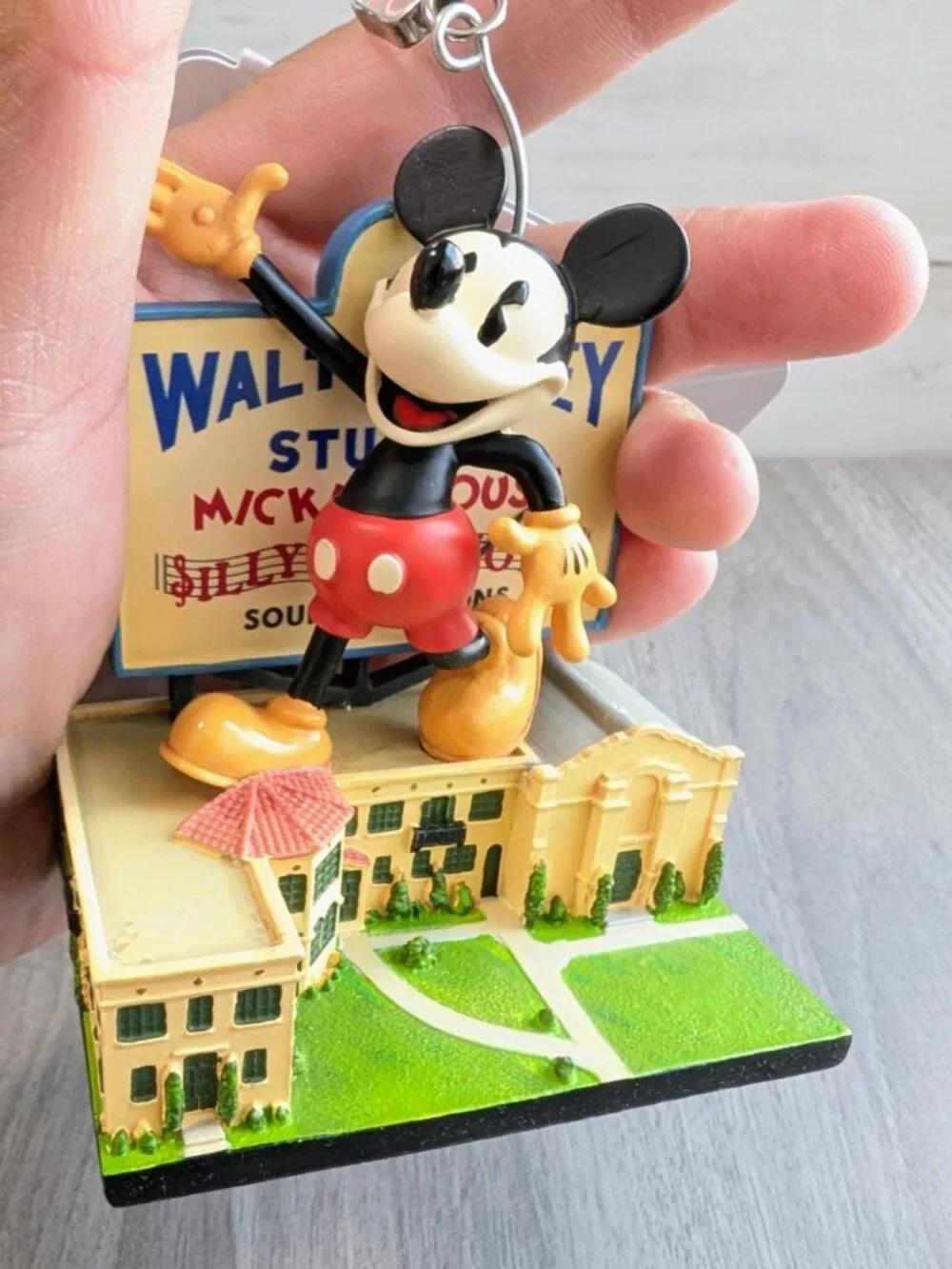 Disney Parks Disney 100 Mickey Mouse Hyperion Studios Sketchbook Ornament NIB